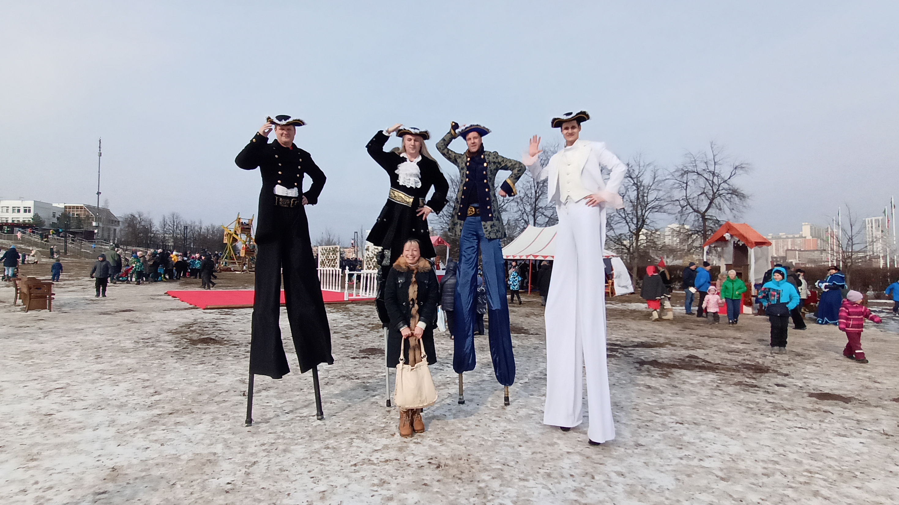 Бесплатные мероприятия и развлечения для детей и взрослых в парке Митино на Масленицу. смотреть онлайн