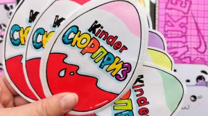 Kinder Сюрприз🥚🎁 Бумажные сюрпризы🌸Распаковка бумажных сюрпризов💕