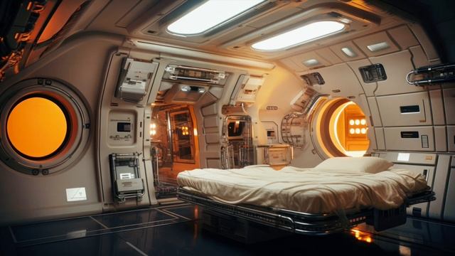 SPACESHIP ASMR SOUNDSCAPE - NOSTROMO - Atmospheric Sci-Fi Ambience