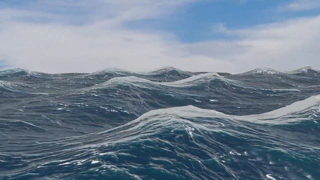Ocean made in Blender смотреть онлайн