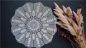 Салфетка "Кортадерия". Часть 2