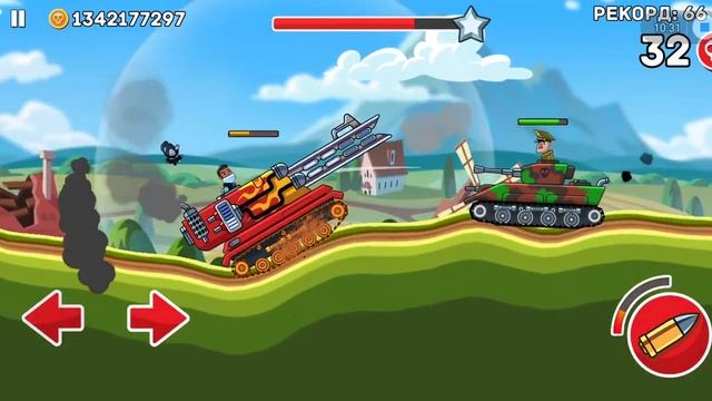 НА ТАНКЕ ПРОТИВ БОССОВ! HILLS OF STEEL смотреть онлайн