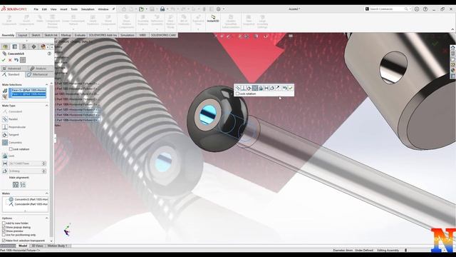SolidWorks Training _ Horizontal Fixture design project _ Assembly✔️ смотреть онлайн
