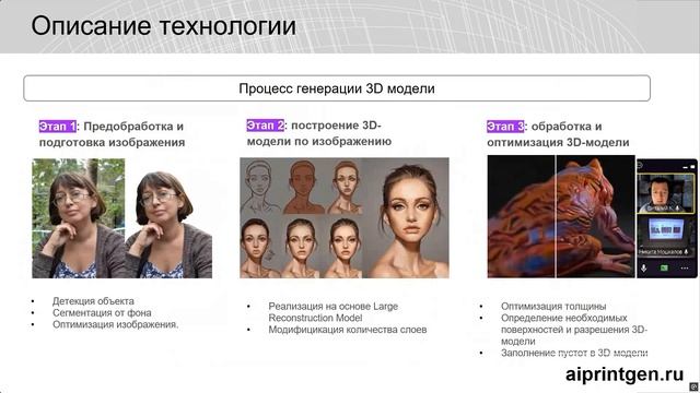 Презентация AIPRINTGEN на хакатоне «Салют, напечатай мне чашку» 28.02.2025 смотреть онлайн
