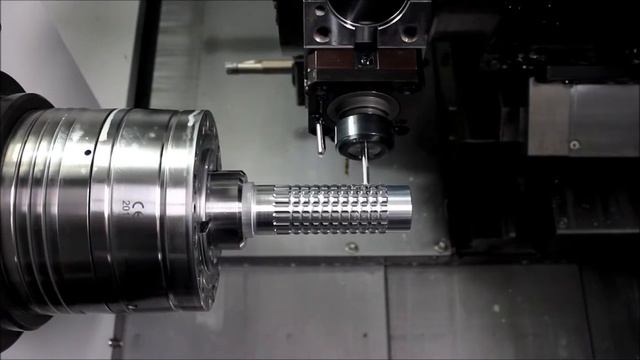 Samsung SL25ASY 6-axis lathe---Turning/Milling with Live Tooling смотреть онлайн