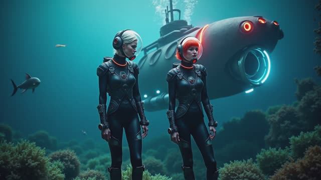 Aquatic Moon From Ohio To Io An AI Adventure UHD  Michael Wayne Avery #ai #aivideo #electronicmusic