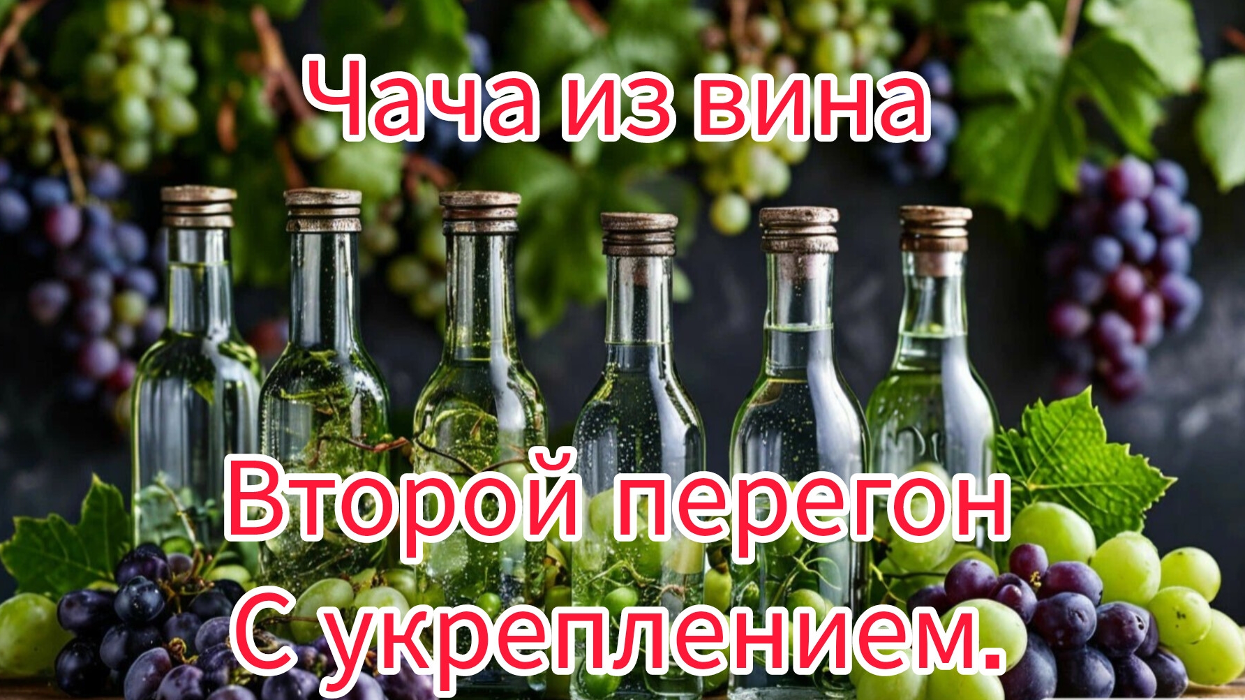 Чача из вина, второй перегон с укреплением. смотреть онлайн