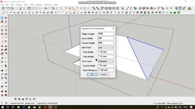 ແຕ້ມຫຼັງຄາດ້ວຍໂປຣແກຣມ sketchup แต้มหลังคาด้วยโปรแกรม sketchup смотреть онлайн