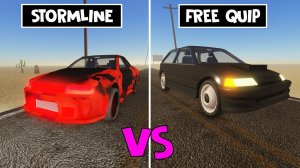 QUIP & STORMLINE - ТАЧКИ ЗА ПАСС в ПЫЛЬНАЯ ПОЕЗДКА роблокс | A dusty trip roblox | Обзор машин