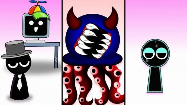 Спрунки - Перехват Мруны и Вирума, фаза 4 - Спрунки OC Sonic.exe и СИМБИОЗ