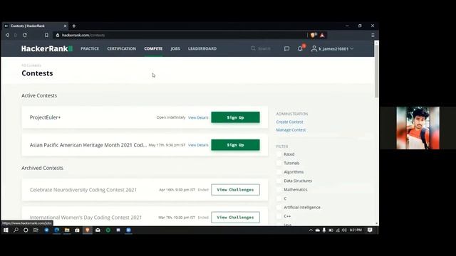 LinkedIn|GitHub|HackerRank Tutorials for Beginners in Tamil| Internship| Jobs| Visaithalam|Webinar смотреть онлайн