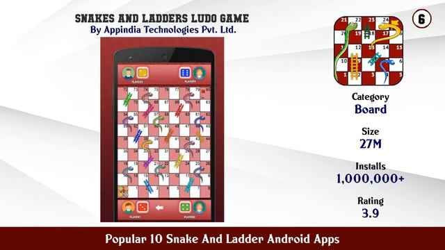 Popular 10 Snake And Ladder Android Apps смотреть онлайн