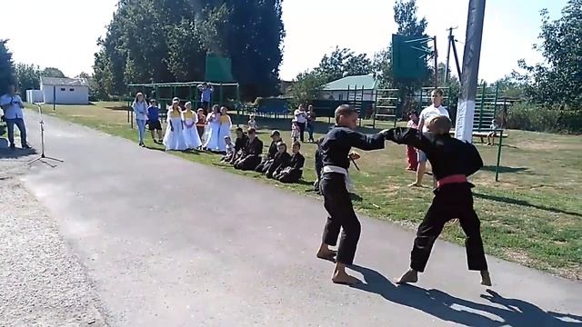 Путь воина выступление в ст.  Нововеличковская  10.09.2017