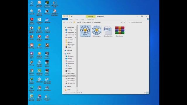 STEGANOGRAFI MENYISIPKAN SEBUAH FILE WINRAR KE DALAM FILE GAMBAR смотреть онлайн