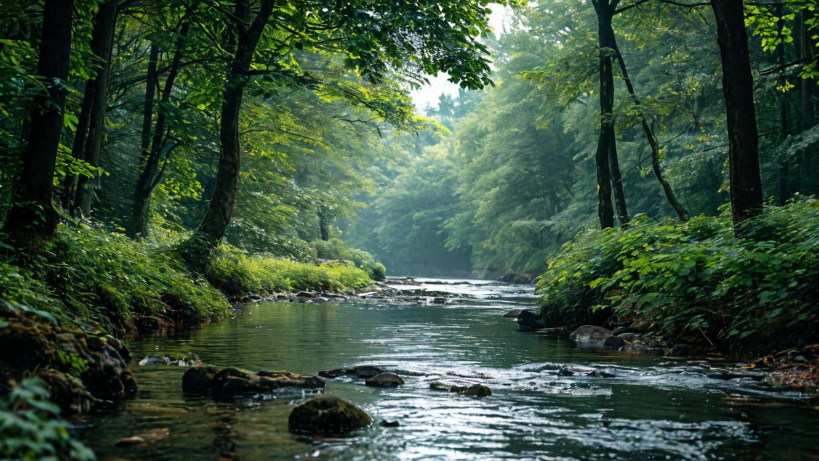 Звуки природы, звуки леса, пение птиц, музыка для релаксации и медитации