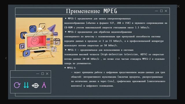 Современные стандарты MPEG. Технологии сжатия звука и кодеры MPEG
