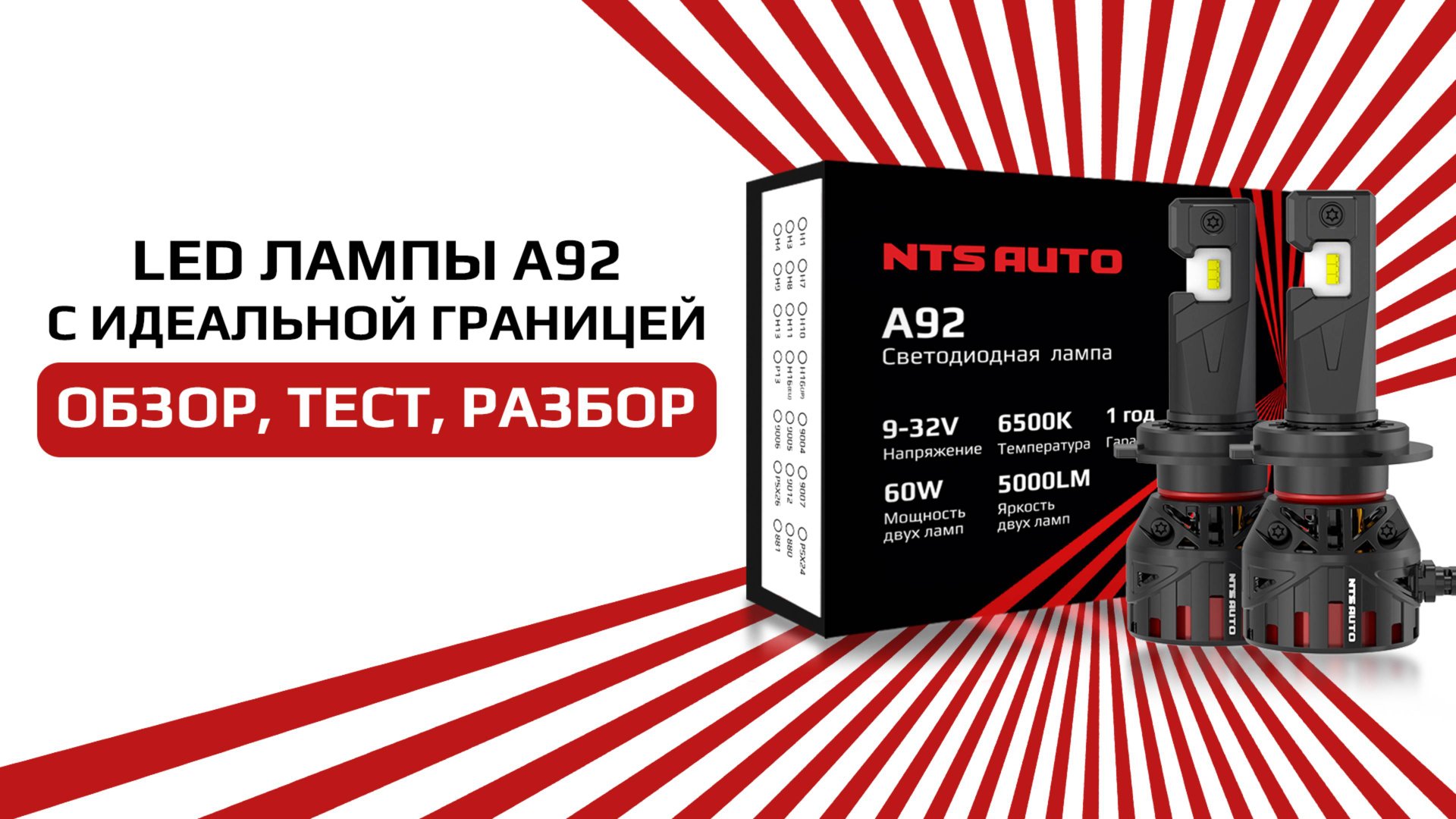 Светодиодные лампы A92 6300К с идеальной СТГ смотреть онлайн