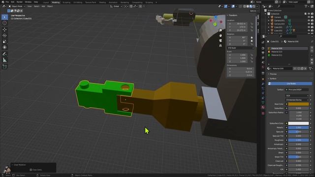 Two ways to fix some Object Origin Center problems | Blender смотреть онлайн