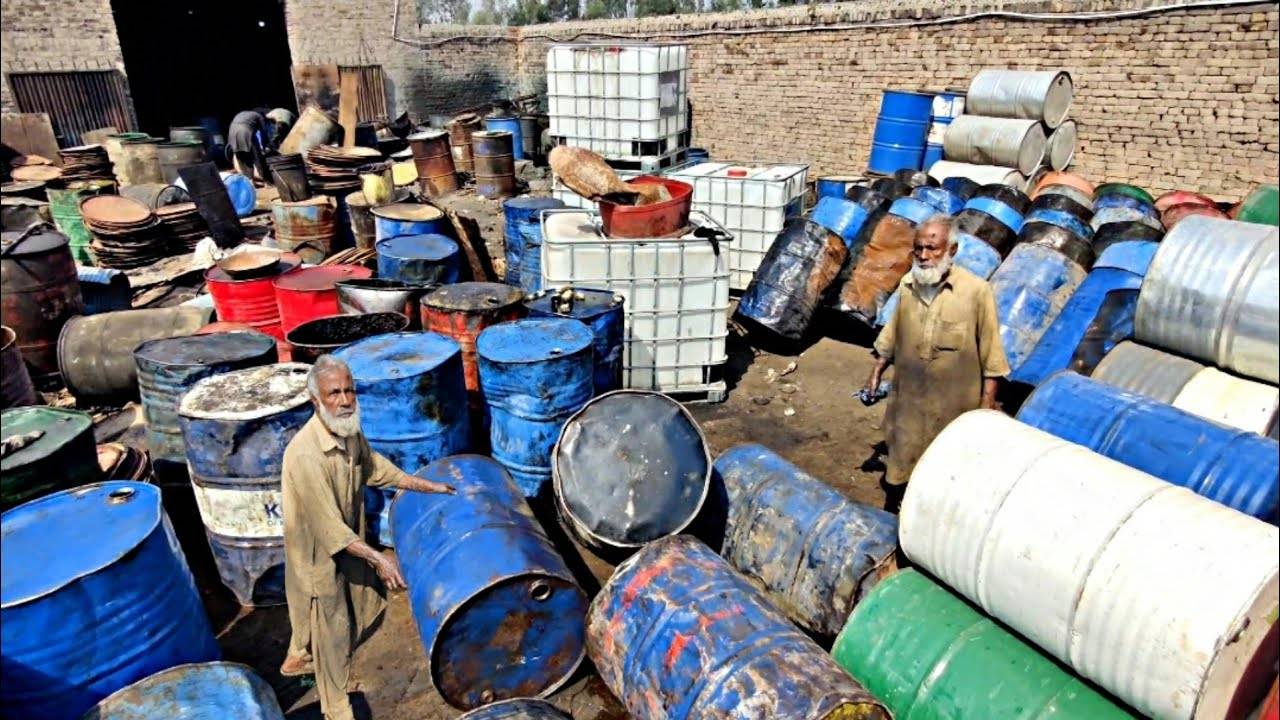 100000 Бочек отработанного масла Перерабатываются в Гамелу (Тагари) || Как Приготовить Гамелу смотреть онлайн
