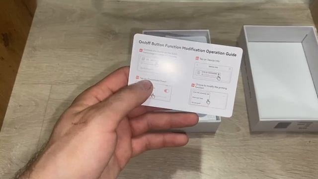 Распаковка Принтера этикеток NIIMBOT D110M