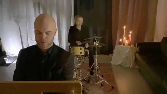 DRUMORG - HIGHLAND CATHEDRAL with church organ and drums by Elias Niemelä and Suvi Buckman смотреть онлайн