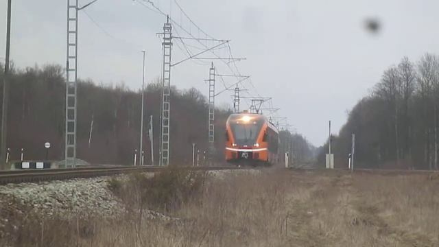 Stadler Flirt EMU 1316 near Paldiski смотреть онлайн