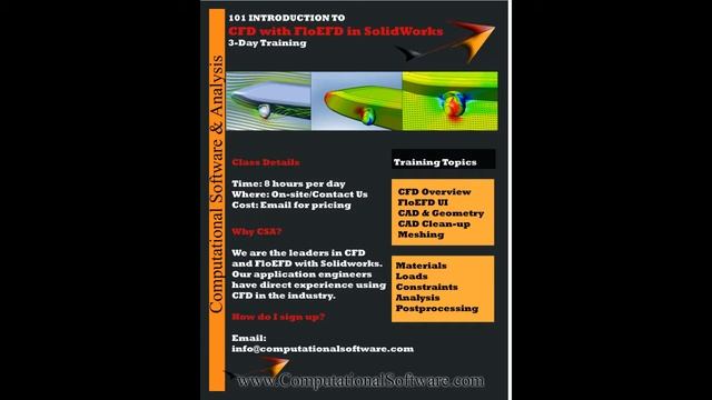 CFD with FloEFD in SolidWorks Training 101 смотреть онлайн