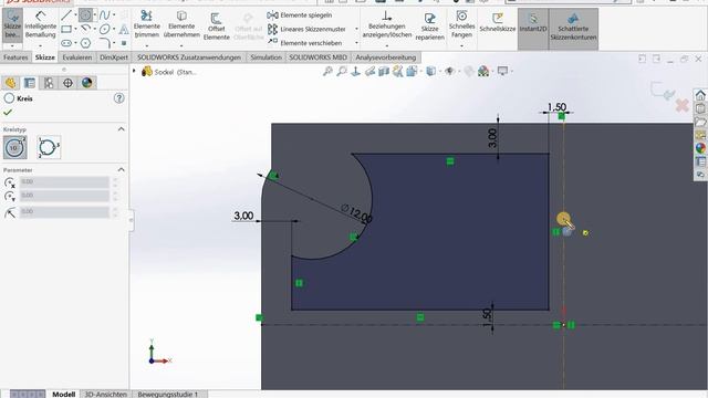 Taschen erstellen (SolidWorks Anfänger Tutorial) смотреть онлайн