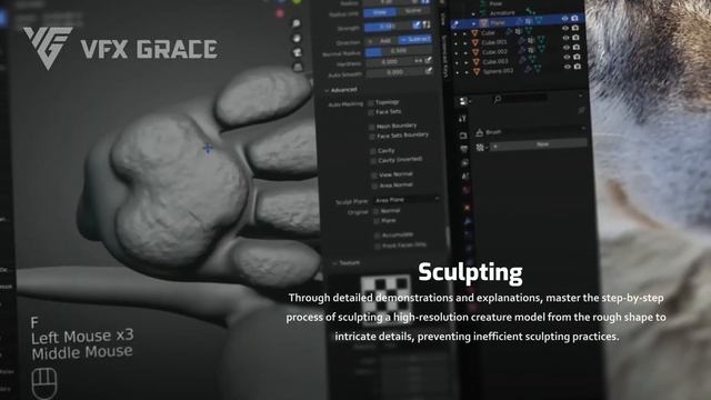 Blender Creature Effects Tutorial - Modeling Section Preview #blender #tutorial #modeling смотреть онлайн