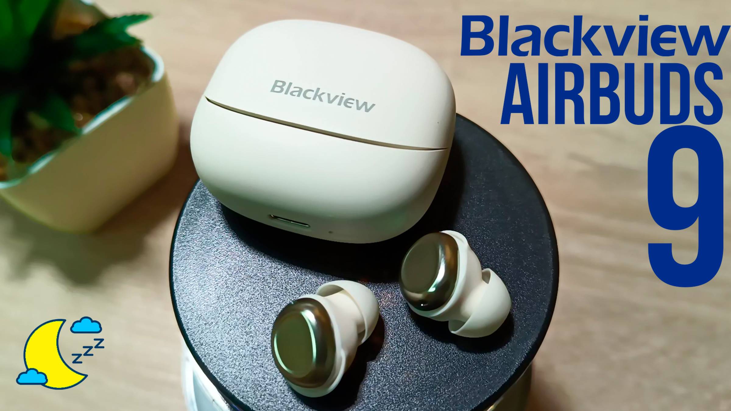 Гарнитура Blackview AirBuds 9 - вакуумные малыши