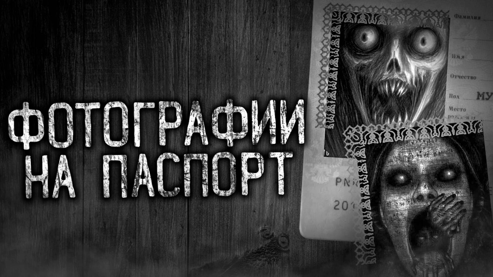 ФОТОГРАФИИ НА ПАСПОРТ! Страшные истории на ночь.Страшилки на ночь.