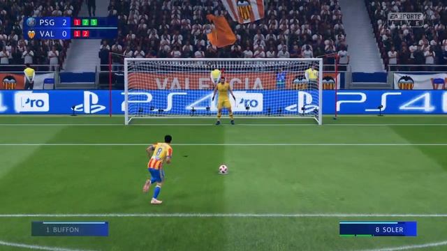 Серия пеннальти валенсия псж смотреть онлайн