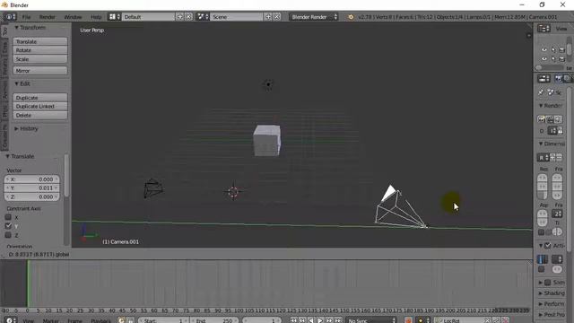 Blender Add Second Camera to Animate with Keyframes смотреть онлайн