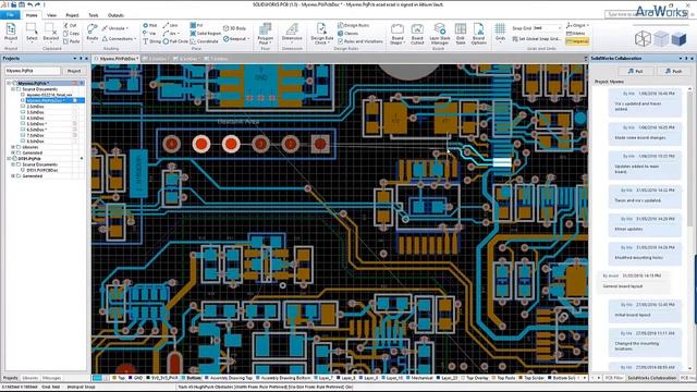 SOLIDWORKS 2017 - PCB смотреть онлайн