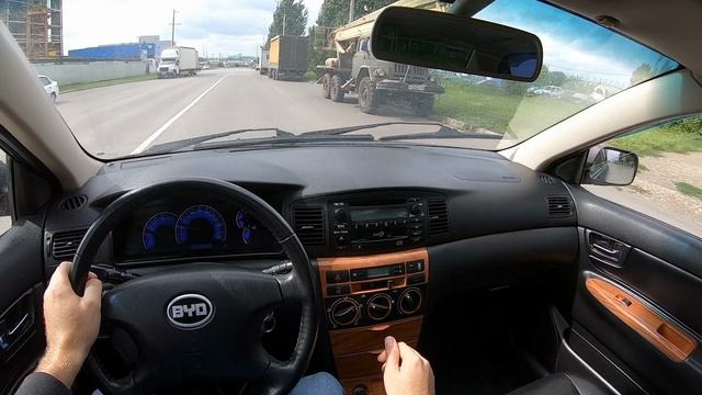 BYD F3 POV TEST DRIVE смотреть онлайн