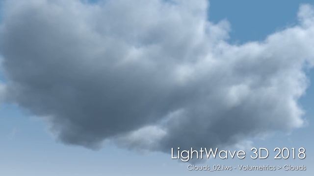 LightWave 3D 2018: Clouds 02 scene rendered смотреть онлайн