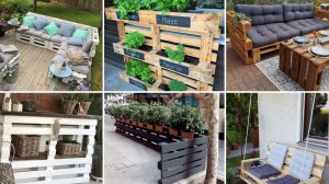 45 ОТЛИЧНЫХ идей из поддонов для дачи и сада!🏡 Сделайте сами!