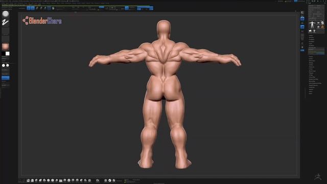 Hulk Stylized Base Mesh Download - ZBrush 2019