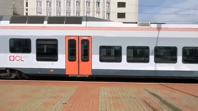 Электропоезд ЭПг-002 на ст. Минск Пассажирский / EPg-002 EMU At Minsk Passenger Station