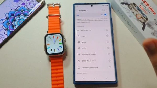 Play Song In t800 ultra smartwatch | How To Play Music in T800 Ultra Smart Watch