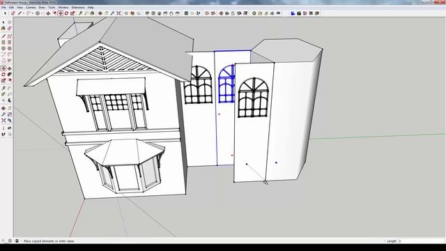Halloween Haunted House SketchUp Speed Model смотреть онлайн