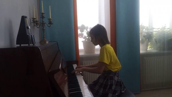 Й. Гайдн Соната Ре мажор (финал)