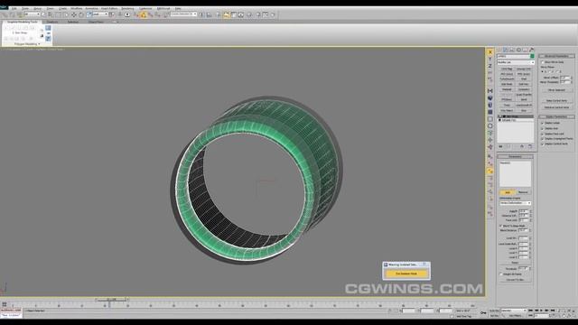 3dsMax: "Unbending" an asymmetrical cylinder with the SkinWrap modifier смотреть онлайн