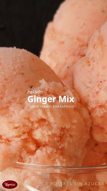 Helado de Ginger Mix, creado por Kapricio. 0% azúcar 100% sabor. смотреть онлайн