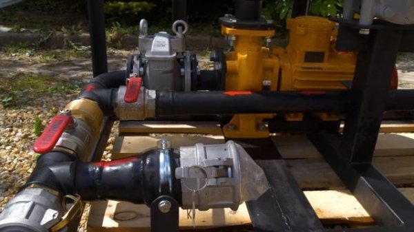 Exzotron Узел скоростной перекачки топлива с пеногасителем dn50+efl 5.0 на 20 кубов час