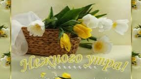 С добрым весенним утром!