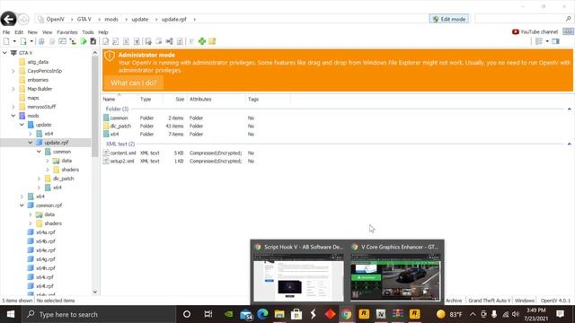 HOW TO FIX NEW SCRIPT HOOK V UPDATE FROM CRASHING GTA V (JULY 2021) смотреть онлайн