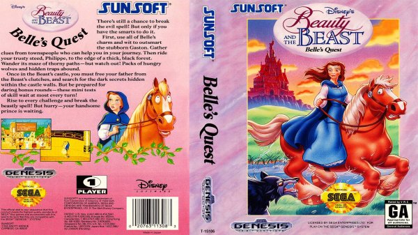 SegaMD: Beauty and the Beast - Belle's Quest (rus) longplay[42]