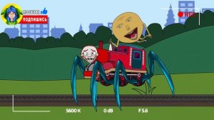 ЧУ ЧУ ЧАРЛЬЗ И КОЛОБОК УБИЙЦА ► ПАРОДИЯ ПЕСНЯ Choo-Choo Charles Анимация