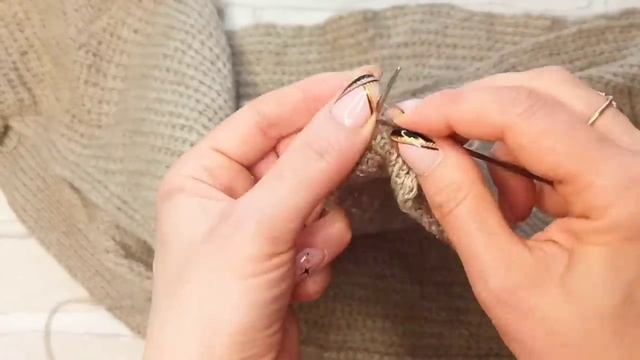 КАРДИГАН _ЗВУКИ ВЕСНЫ_. Часть 3. Как я вшиваю планку. смотреть онлайн